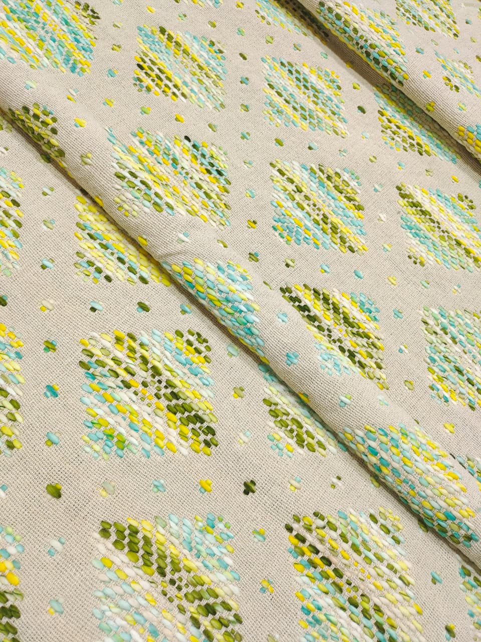 Handmade Jacquard Fabric HM216