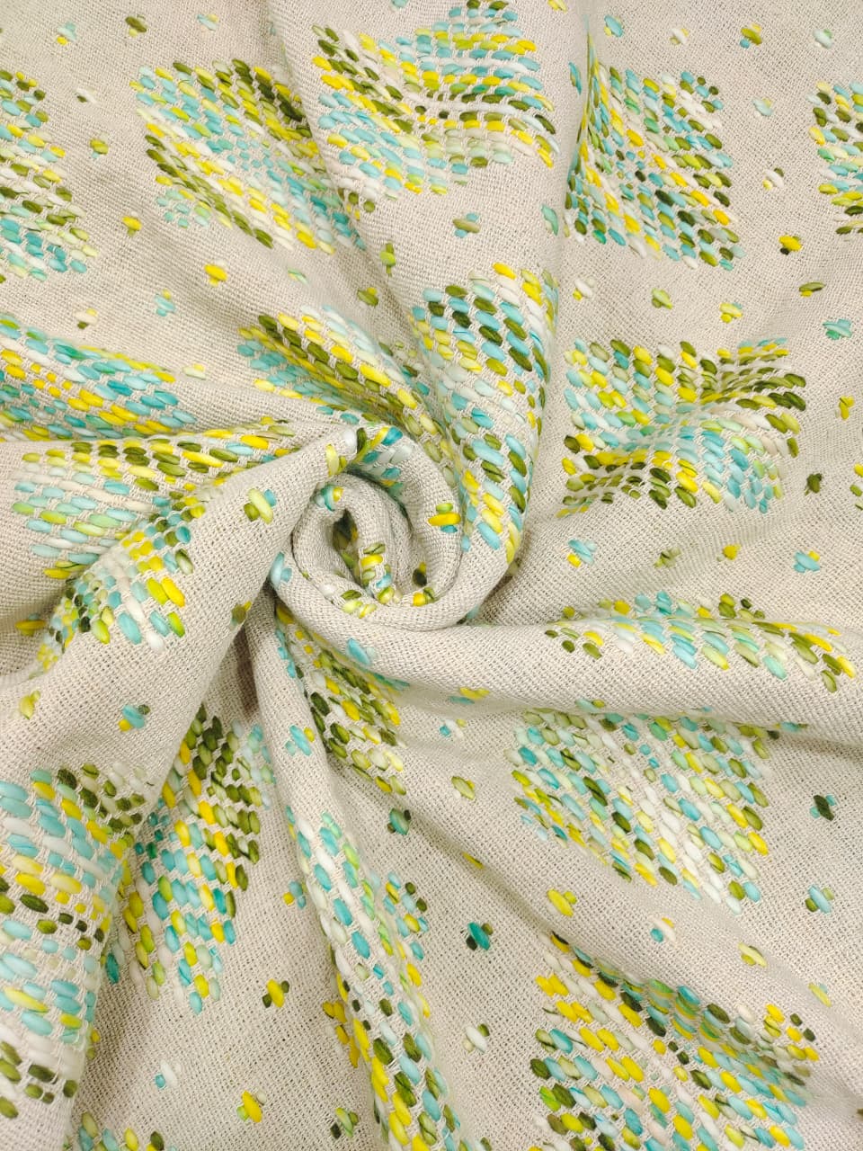 Handmade Jacquard Fabric HM216