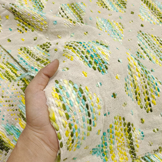 Handmade Jacquard Fabric HM216