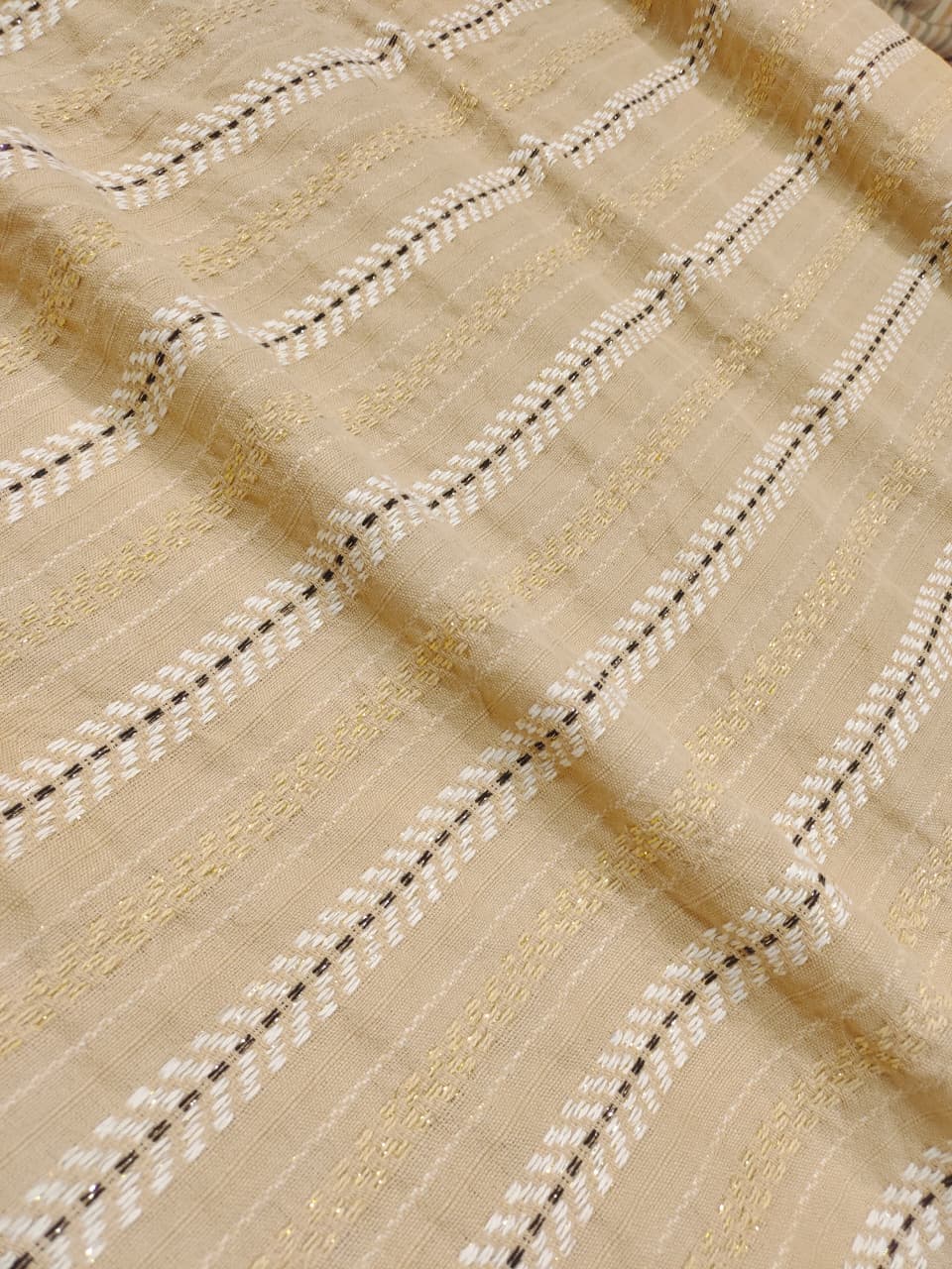 Handmade Jacquard Fabric HM220