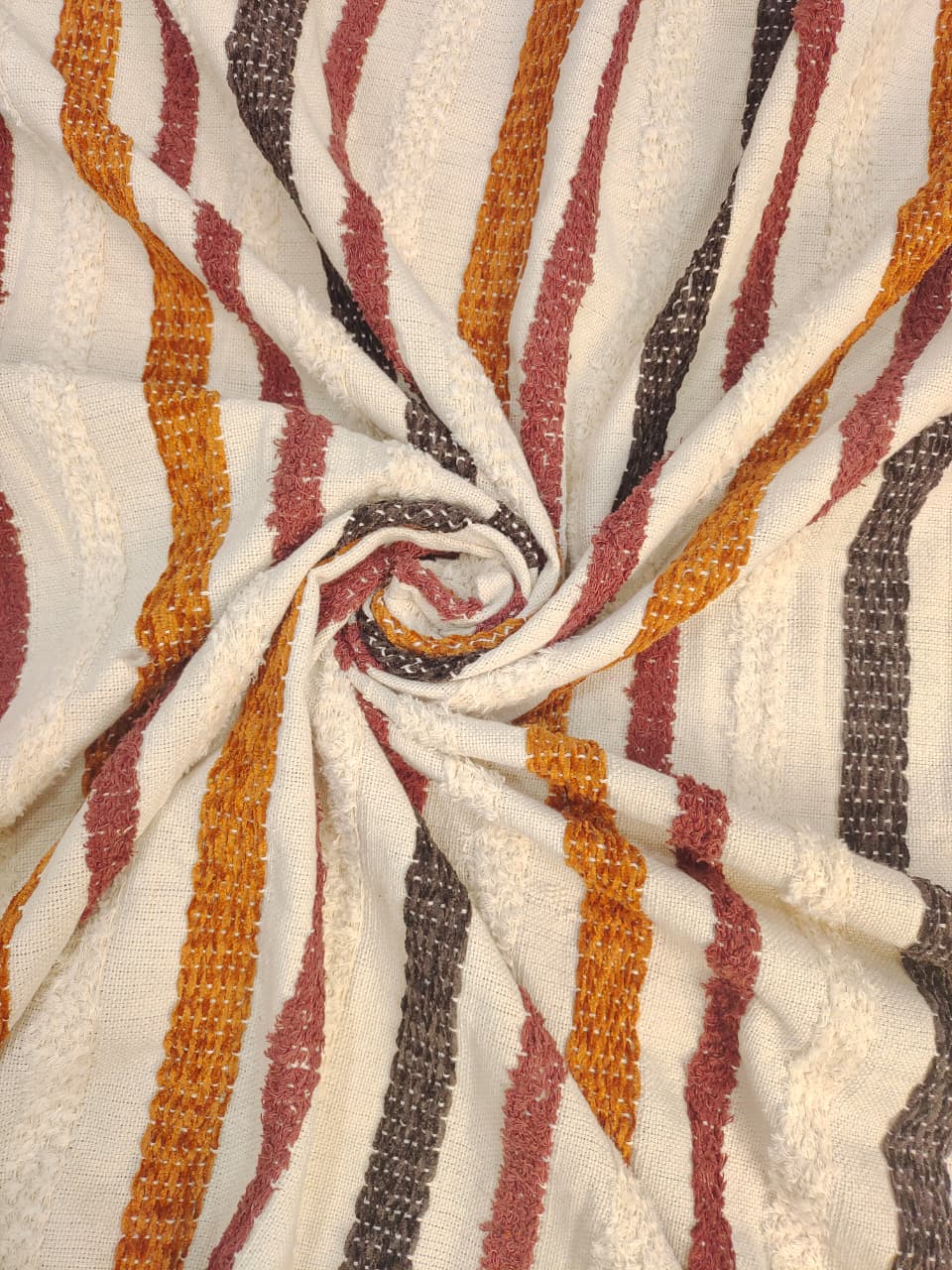 Handmade Jacquard Fabric HM225