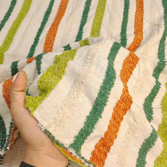 Handmade Jacquard Fabric HM226