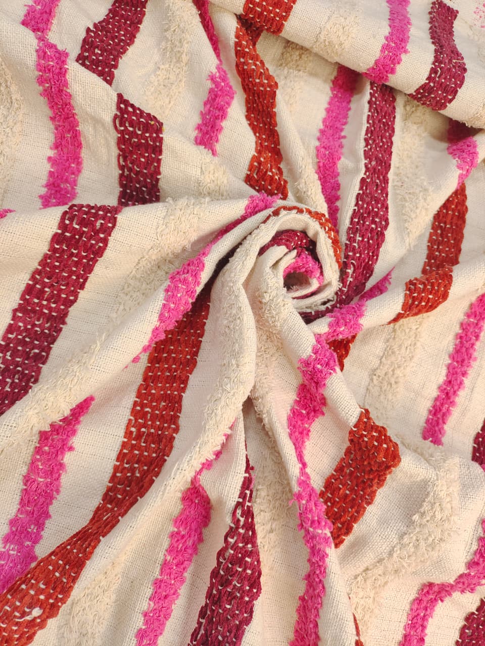 Handmade Jacquard Fabric HM227
