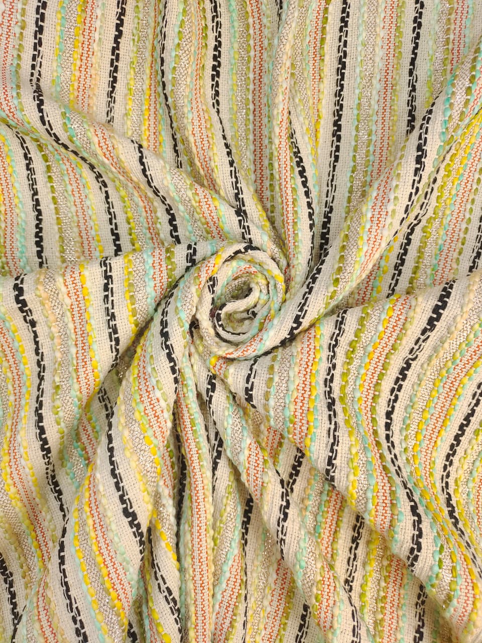 Handmade Jacquard Fabric HM228