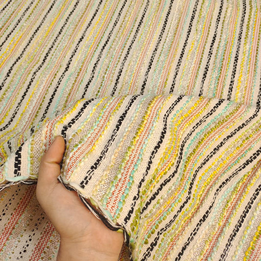 Handmade Jacquard Fabric HM228