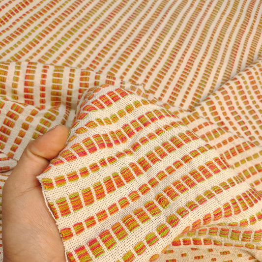 Handmade Jacquard Fabric HM233