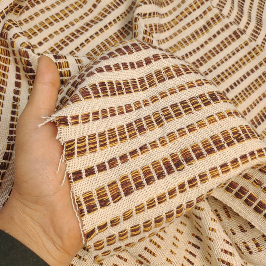 Handmade Jacquard Fabric HM239