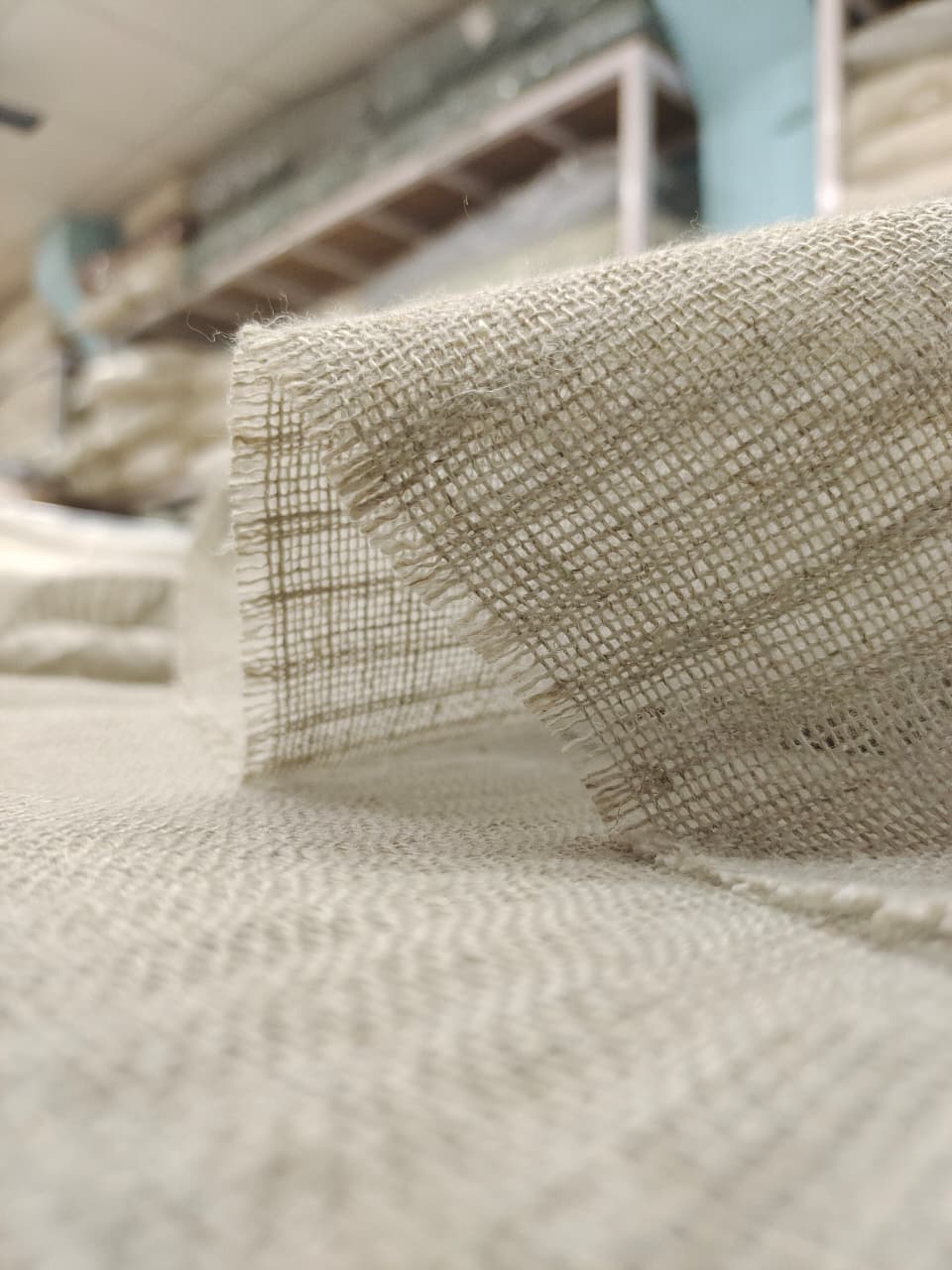 Slub With Jute Fabric SL045
