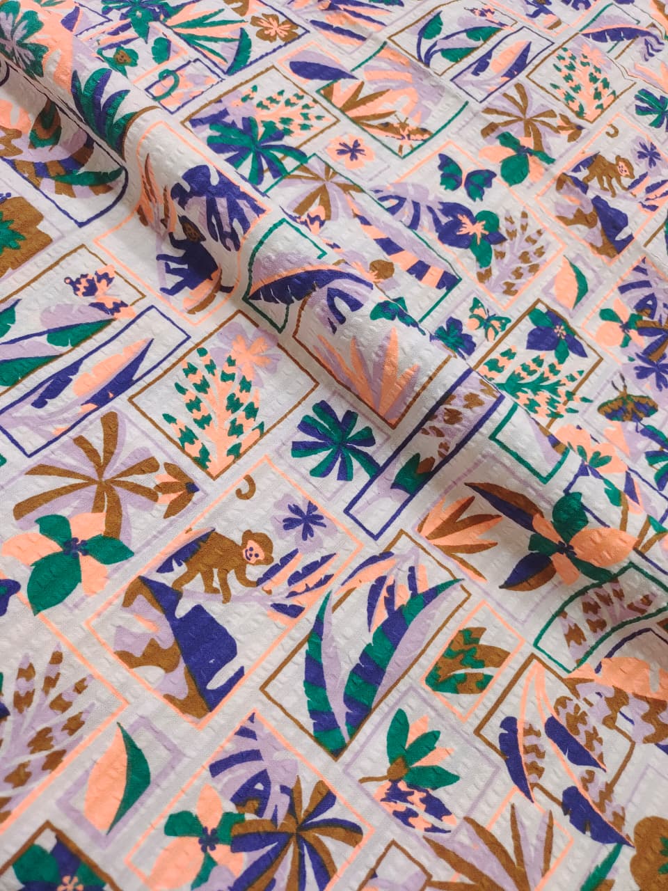 Seersucker  Fabric SS142