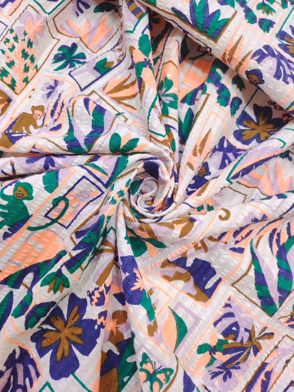 Seersucker  Fabric SS142