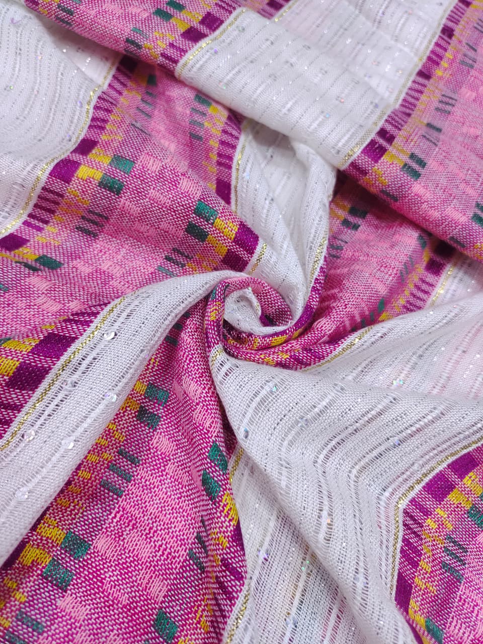 Yarn-Dyed Jacquard Fabric YD107