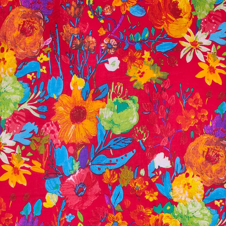 Printed Cotton Fabric PC002