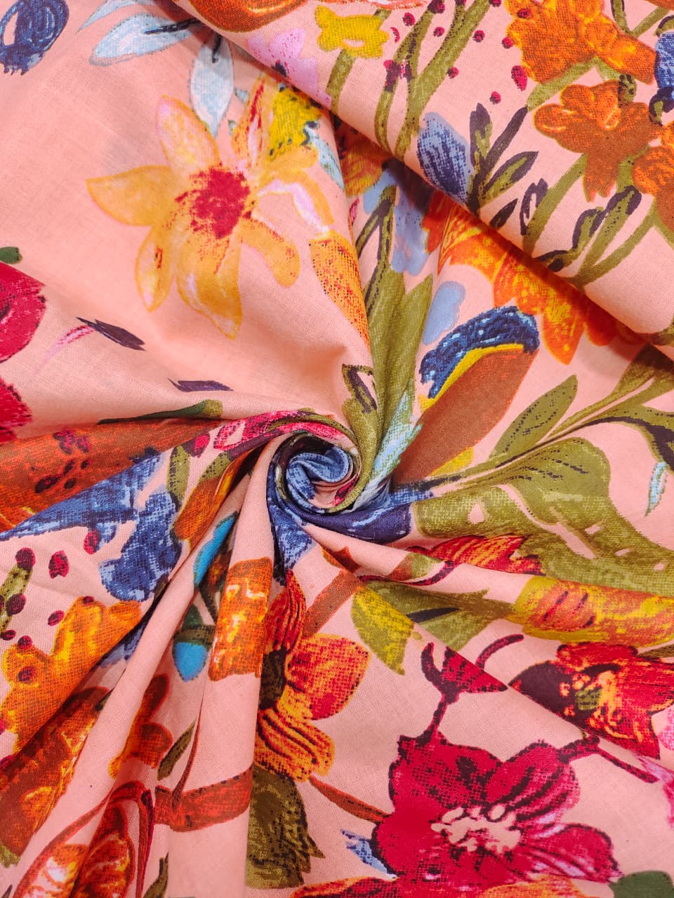Printed Cotton Fabric PC004