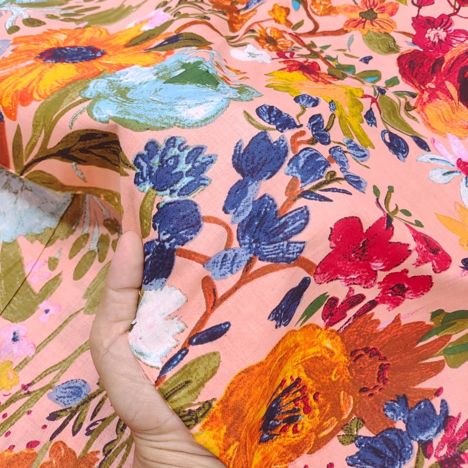 Printed Cotton Fabric PC004