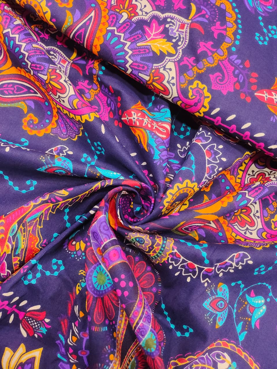 Printed Cotton Fabric PC007