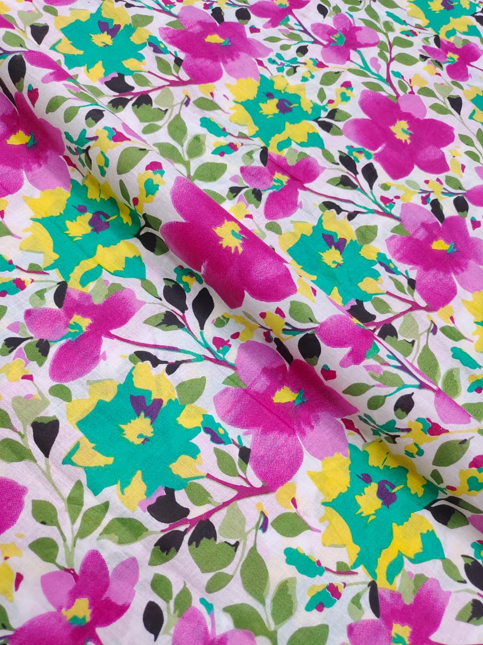 Printed Cotton Fabric PC009