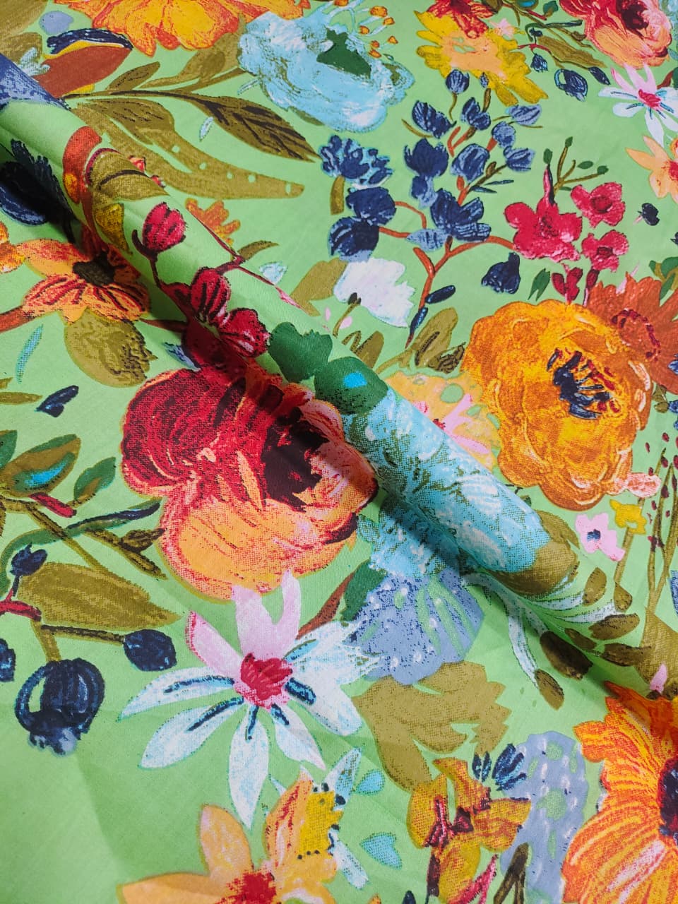Printed Cotton Fabric PC010