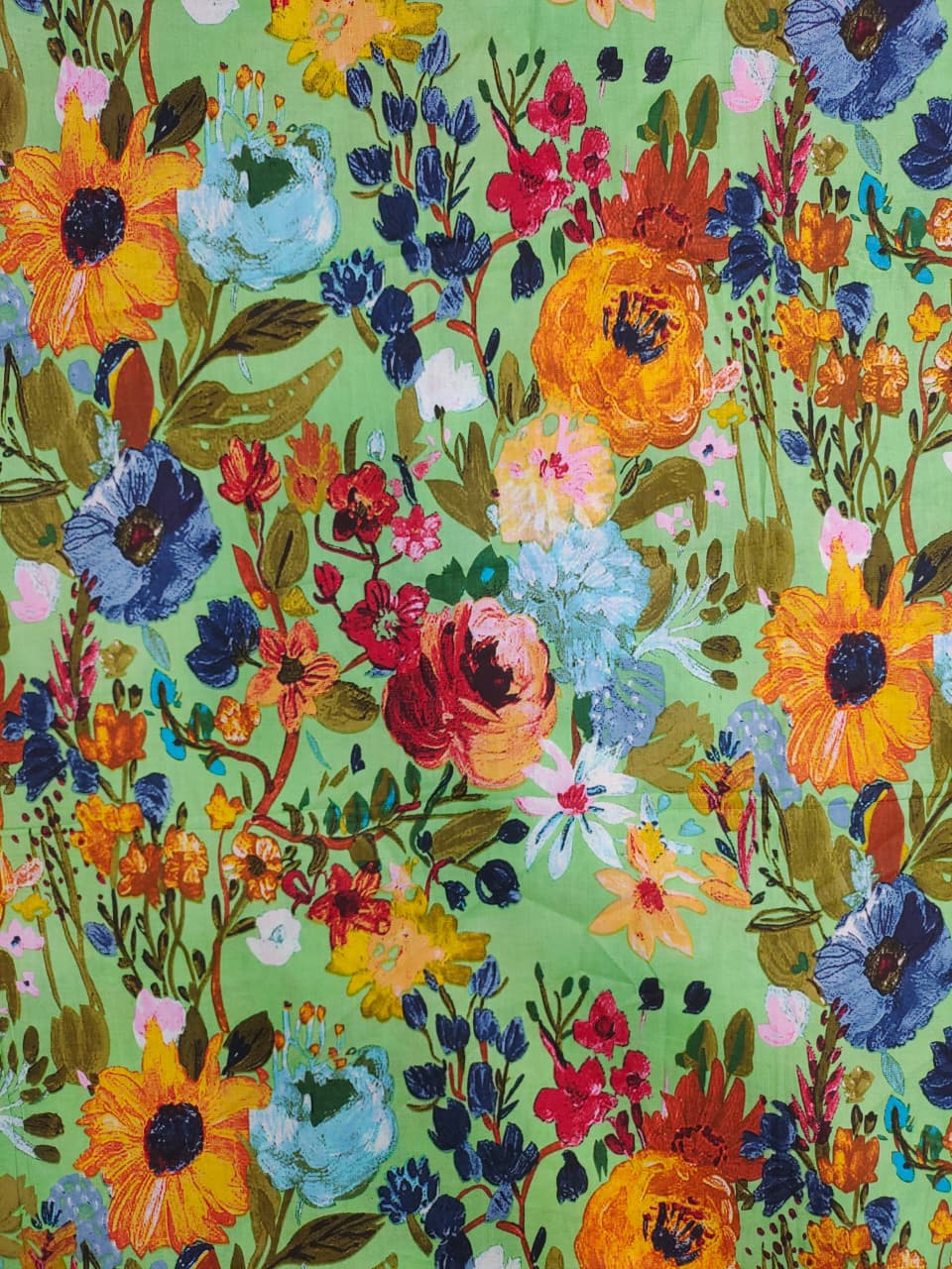 Printed Cotton Fabric PC010