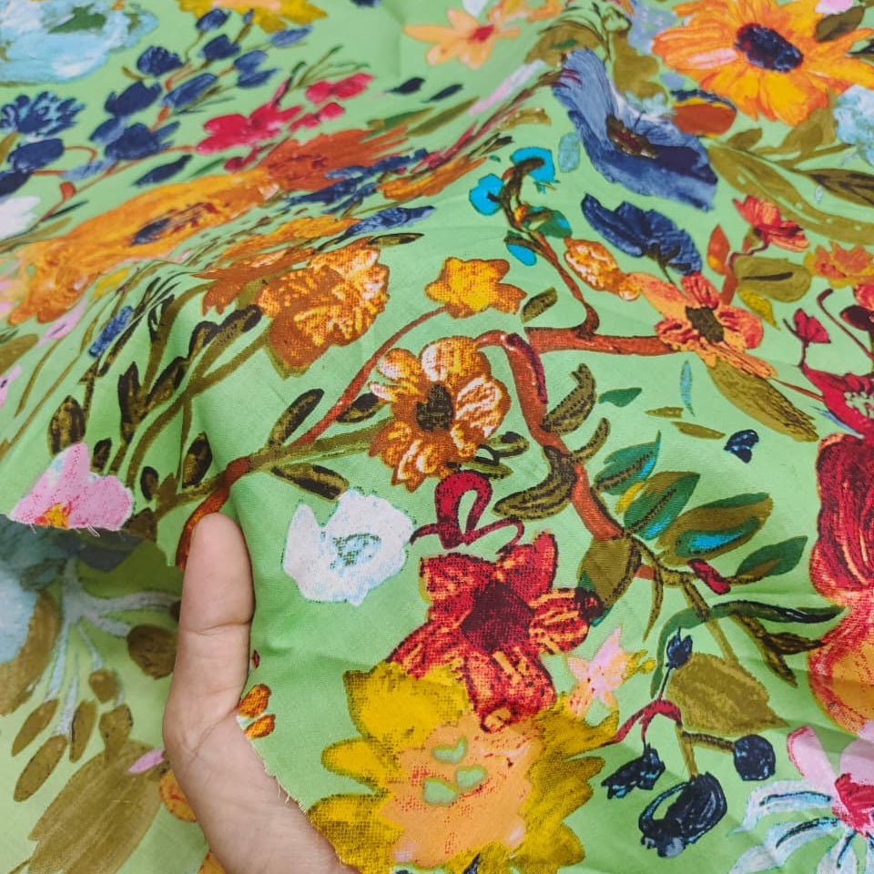 Printed Cotton Fabric PC010
