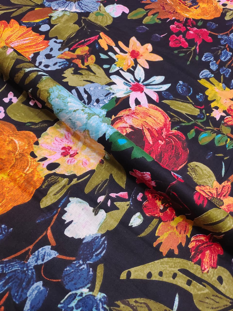 Printed Cotton Fabric PC011