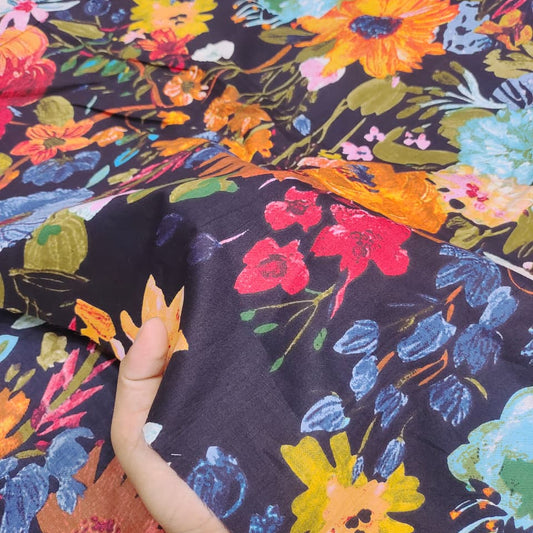 Printed Cotton Fabric PC011