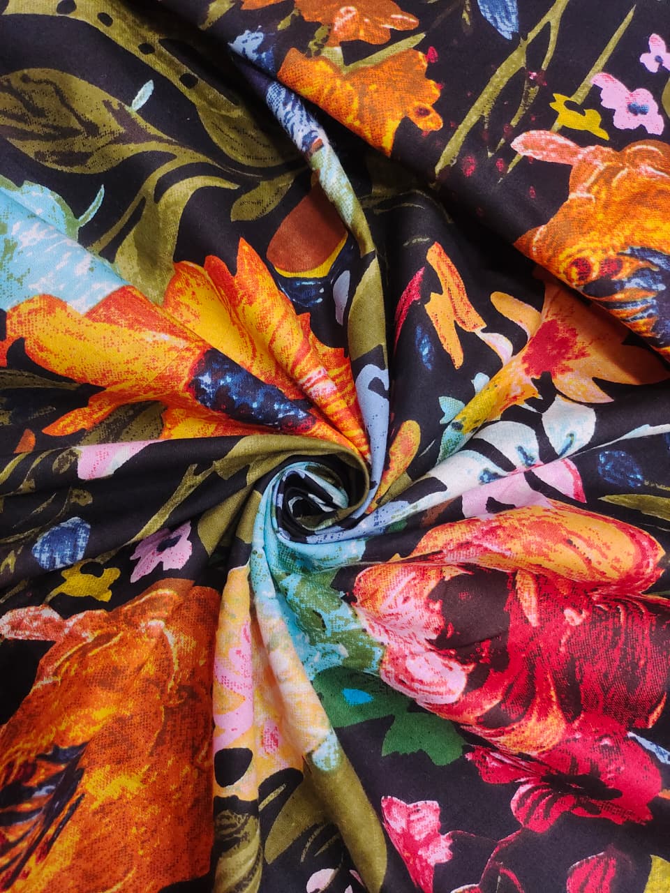 Printed Cotton Fabric PC011