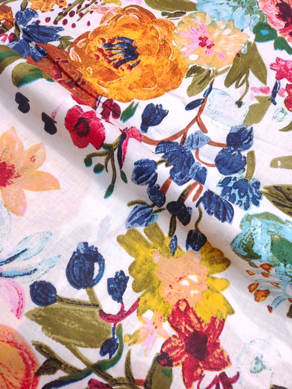 Printed Cotton Fabric PC013