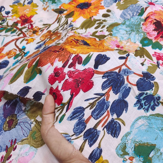Printed Cotton Fabric PC013