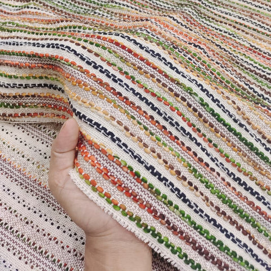 Handmade Jacquard Fabric HM255