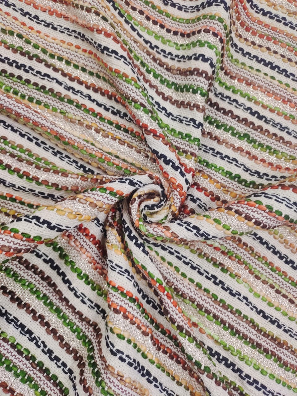 Handmade Jacquard Fabric HM255