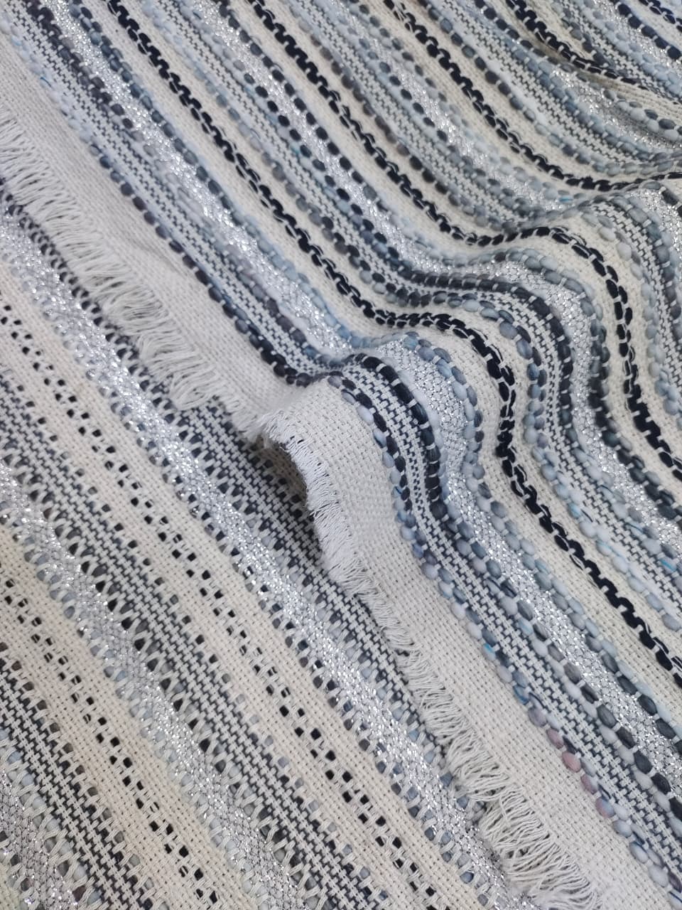Handmade Jacquard Fabric HM254