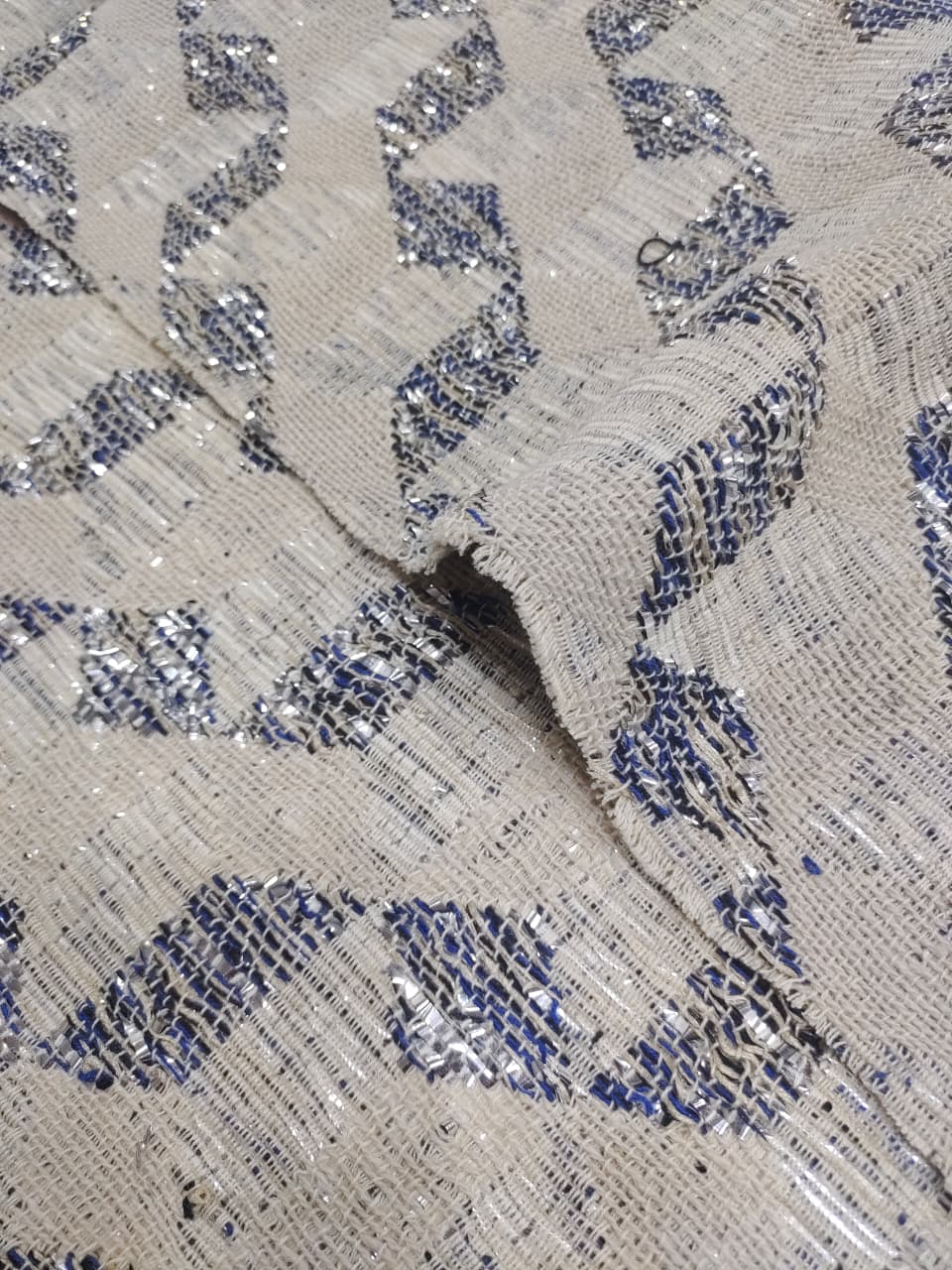 Handmade Jacquard Fabric HM250
