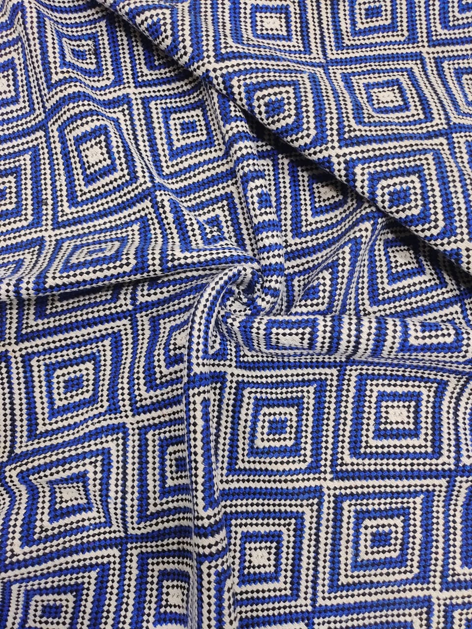 Handmade Jacquard Fabric HM262