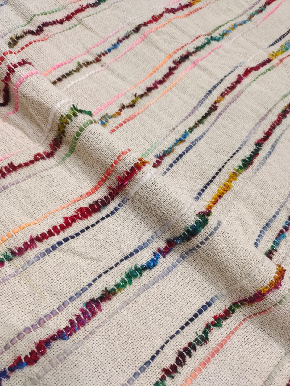 Handmade Jacquard Fabric HM258