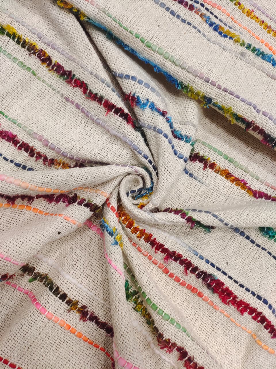 Handmade Jacquard Fabric HM258