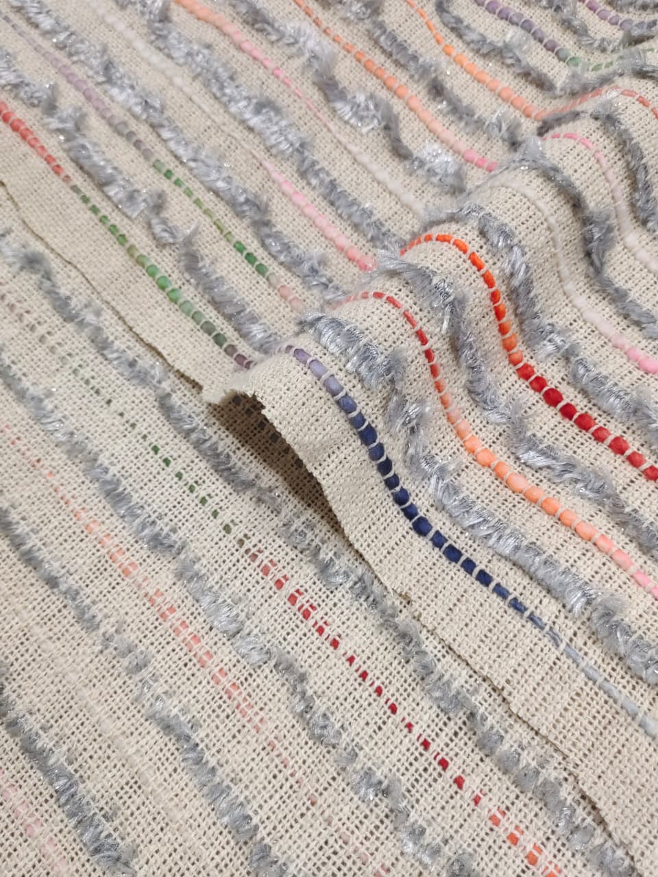 Handmade Jacquard Fabric HM260