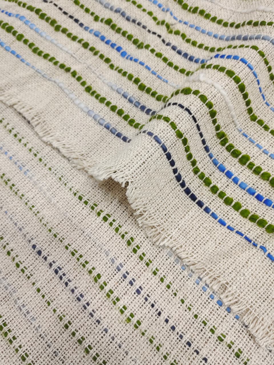 Handmade Jacquard Fabric HM261