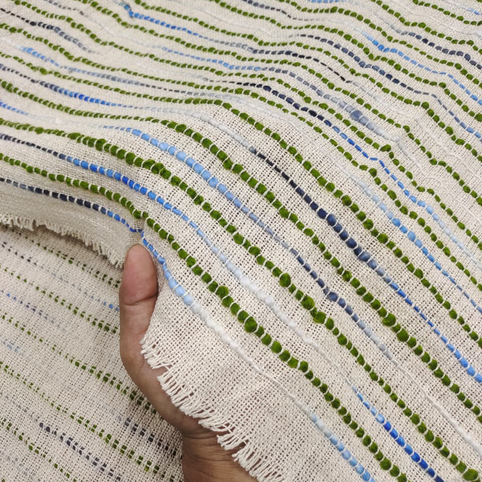 Handmade Jacquard Fabric HM261