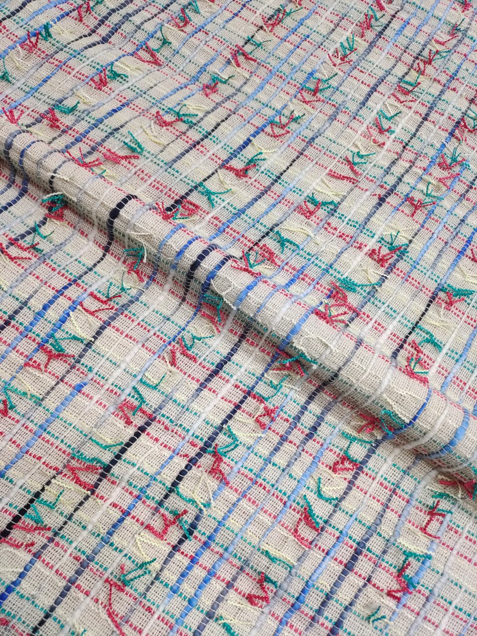 Handmade Jacquard Fabric HM263