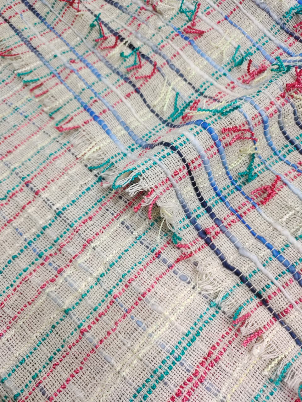 Handmade Jacquard Fabric HM263