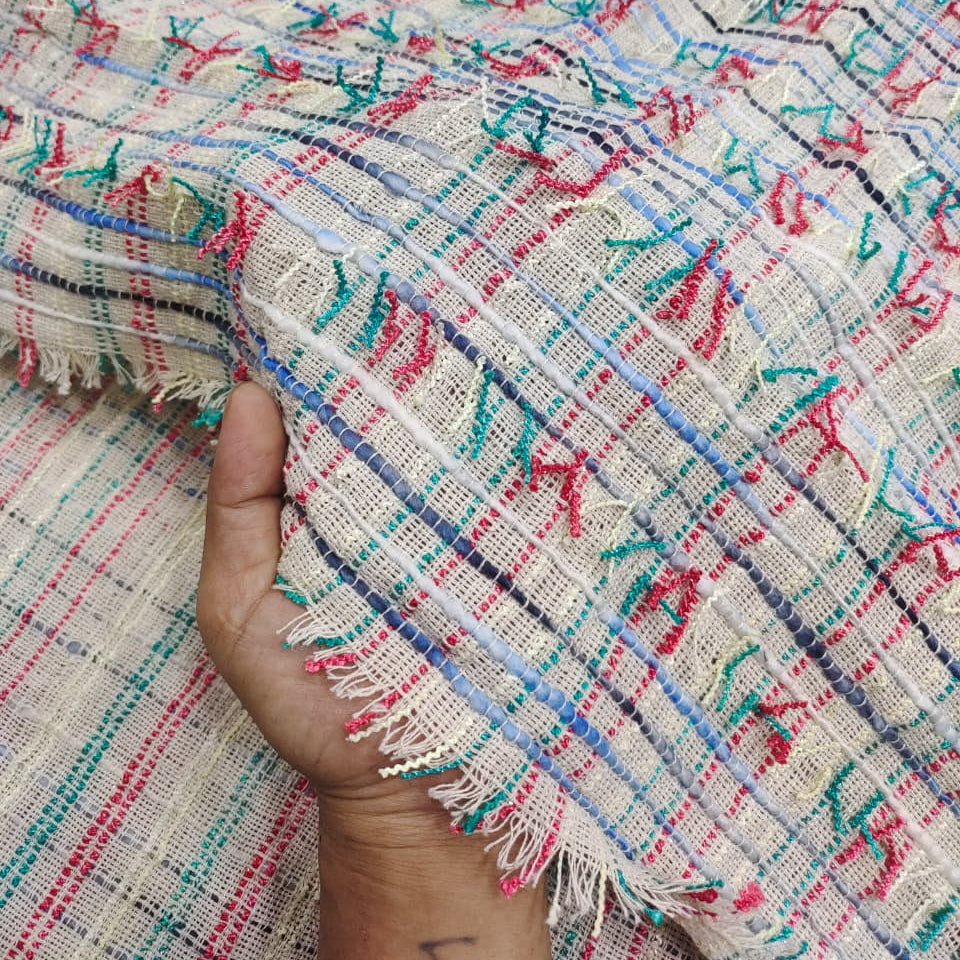 Handmade Jacquard Fabric HM263