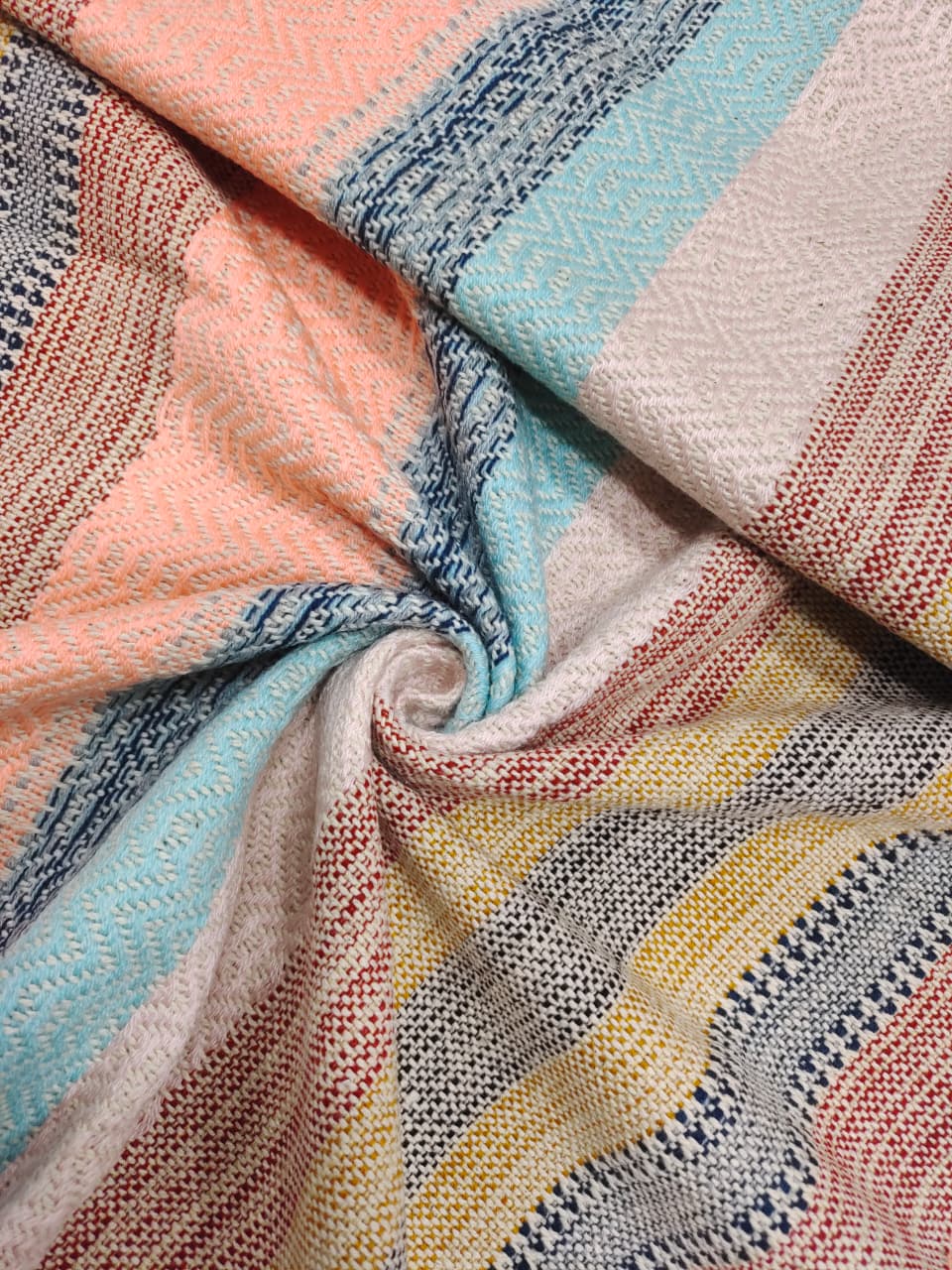 Handmade Jacquard Fabric HM264