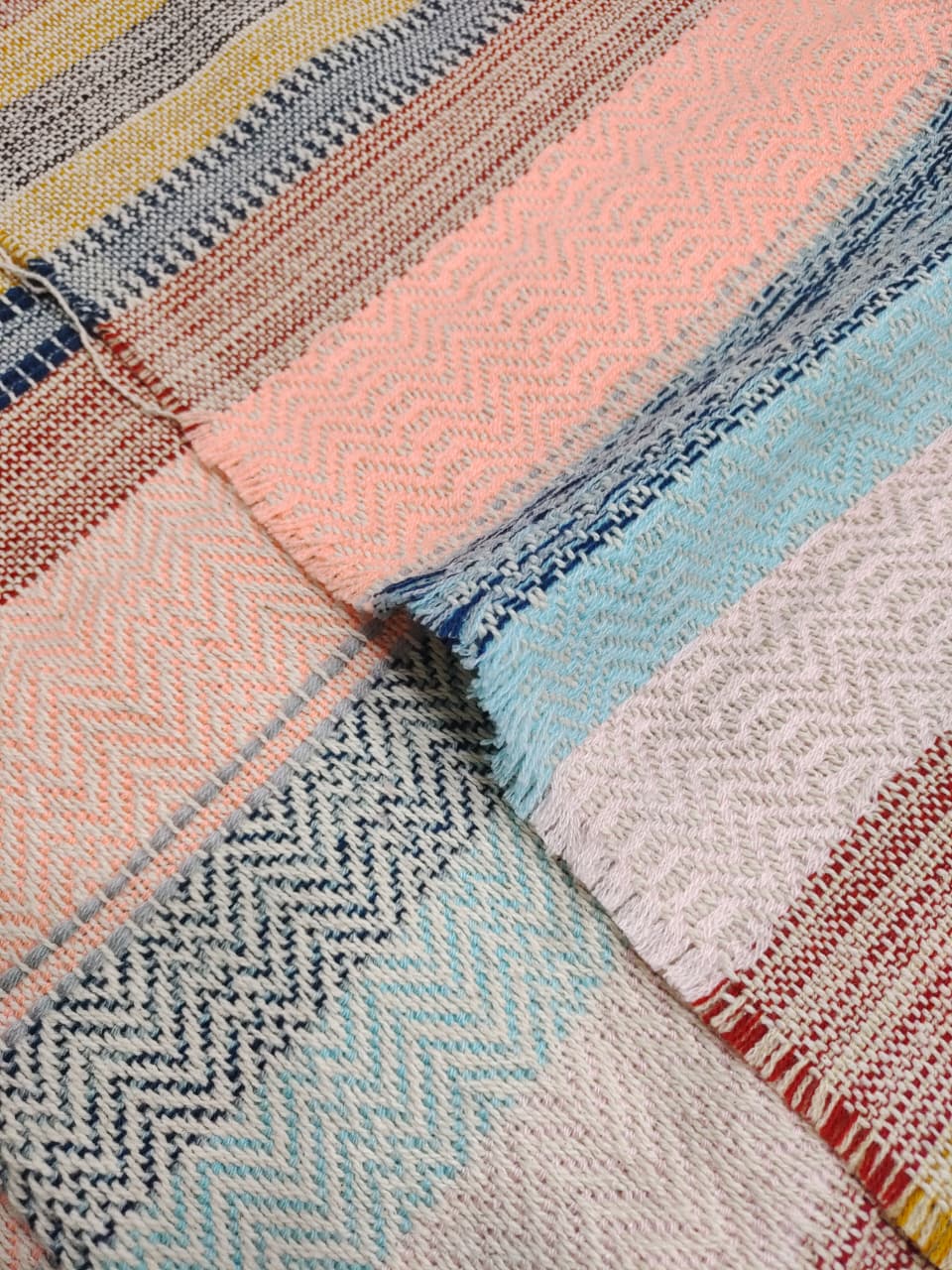 Handmade Jacquard Fabric HM264