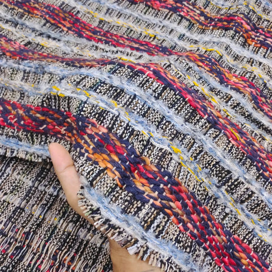 Handmade Jacquard Fabric HM265