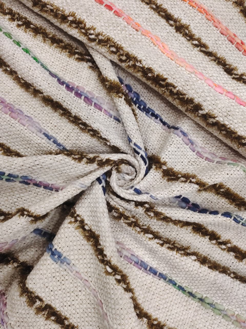 Handmade Jacquard Fabric HM267