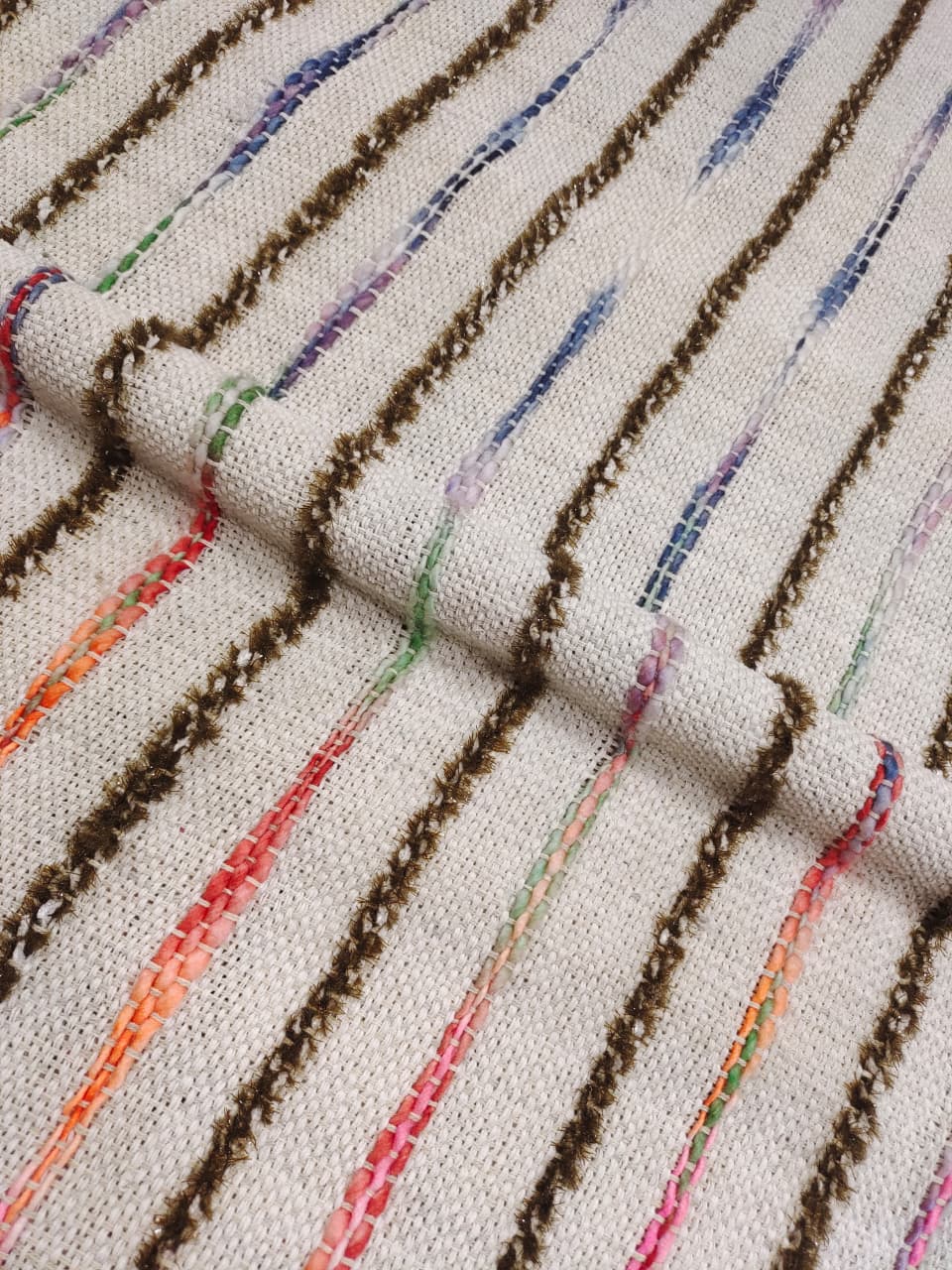 Handmade Jacquard Fabric HM267
