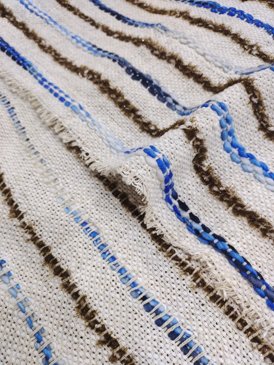 Handmade Jacquard Fabric HM268