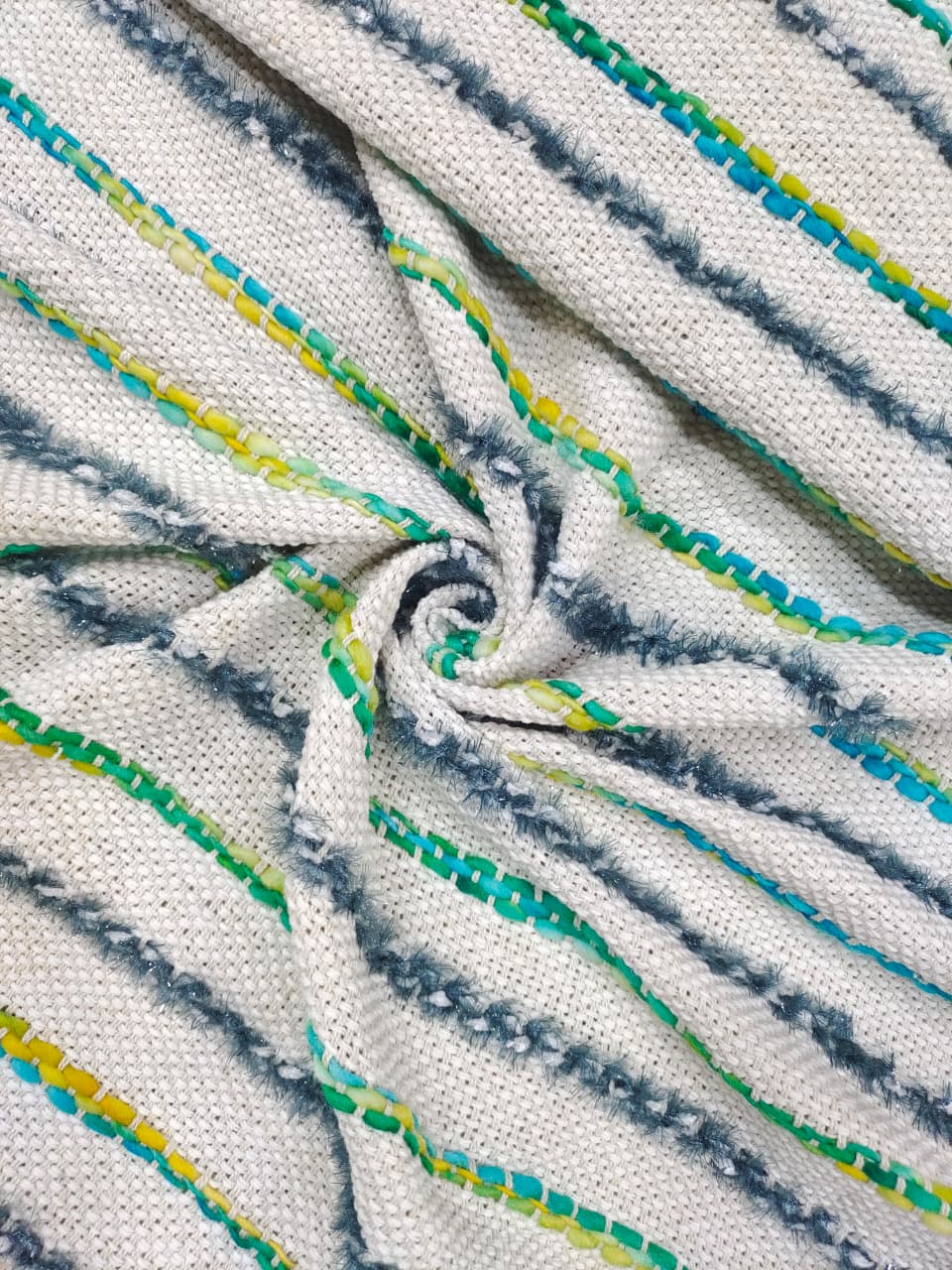 Handmade Jacquard Fabric HM269