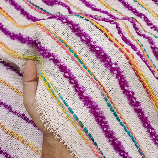 Handmade Jacquard Fabric HM004