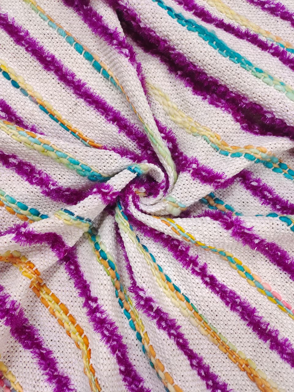 Handmade Jacquard Fabric HM004